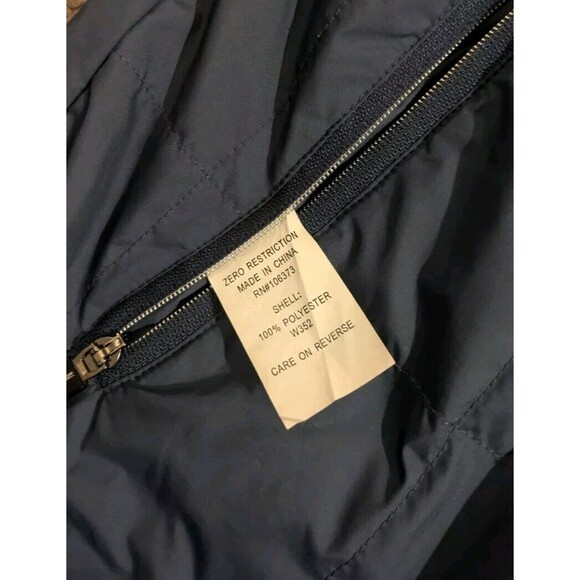 Zero Restriction Kiely Water Repellent Reversible Vest Blue / Gray Men's Large - Picture 6 of 8